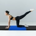 thumbnail image 5 of We Sell Mats Folding Personal Fitness Exercise Mat, 4' x 6' Blue-Black, 5 of 9