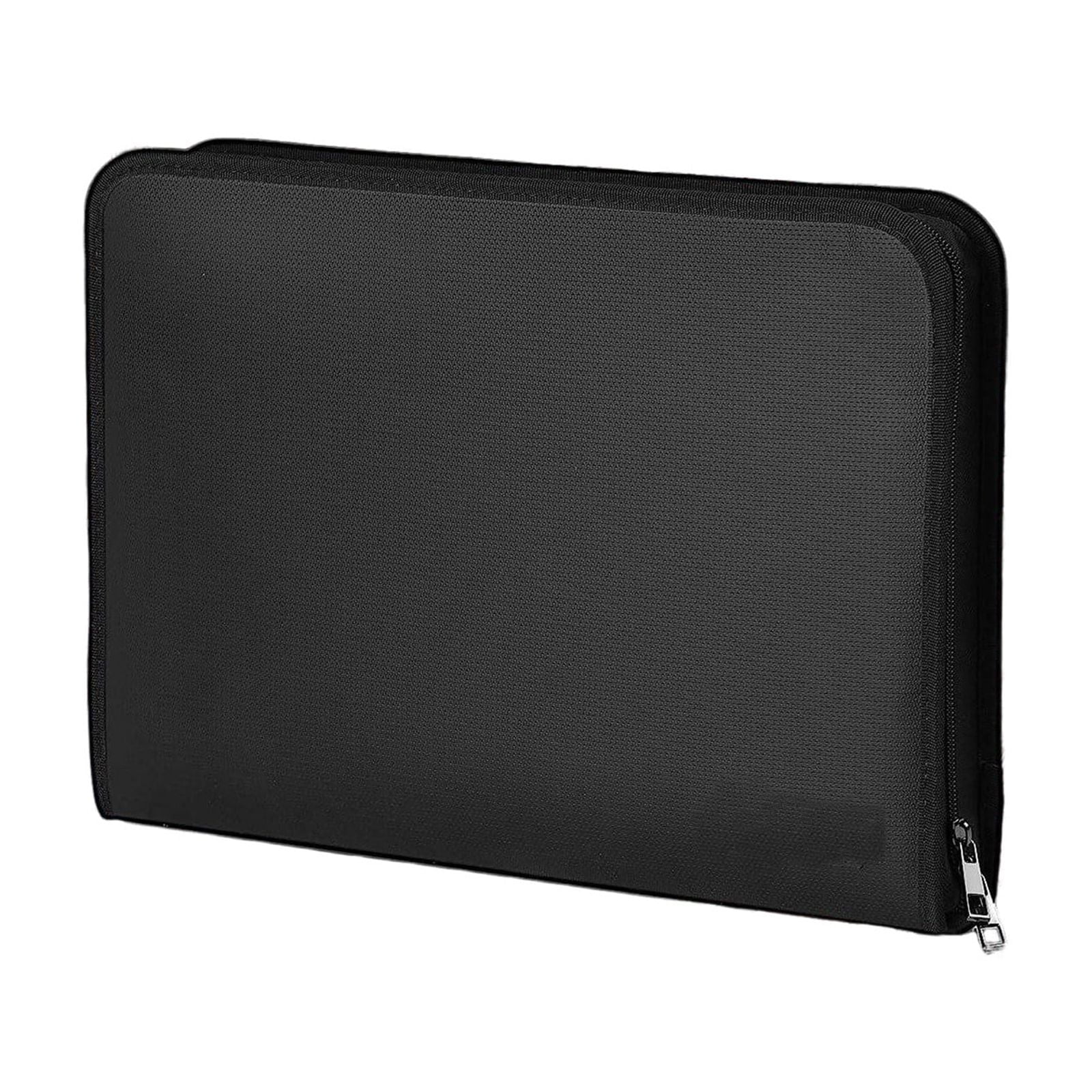 Nkmbld Fireproof Accordion File Folder with Handle A4 Document Bag Exam Paper Organizer Storage Pouch, Expandable Accordian Filing Folder Letter A4 Size