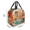 thumbnail image 3 of Vsdgher Fantasy Underwater Jellyfish Lunch Bag, Lunch Box for Women Adult Men, Lunch Tote Insulated Cooler Lunch Container for Work/Office/Picnic/Travel, 3 of 8