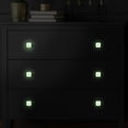 thumbnail image 5 of 4PCS Square Cabinet Fluorescence Knob Glowing in the Dark Furniture Drawer Pulls Handle with Screws Cat, 5 of 5