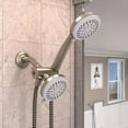 thumbnail image 2 of Keeney K751BN Stylewise 5 Function, 3 Way Shower Head Kit, Brushed Nickel, 2 of 8