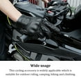thumbnail image 4 of Greeniant 1 par de guantes de cuero con pantalla táctil, guantes ajustables universales, deportes de ciclismo de motocicleta multiusos para senderismo y Ciclismo METRO Greeniant OD026442-01, 4 of 6