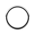 thumbnail image 2 of 14k White Gold 3mm Milgrain Band Ring Size 5.5 Ring for Women and Men - 2.3 Grams, 2 of 2