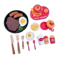 thumbnail image 2 of HILABEE Kitchen Toys Cooking Playset Food Set Role Play Pretend Play Kitchen Set Kitchen 23pcs, 2 of 9