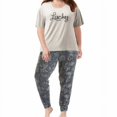 thumbnail image 5 of Lucky Brand Ladies 3-piece Pajama Set, Top/Pant/Short set, 5 of 5