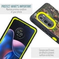 thumbnail image 3 of For Morotola Edge 2022 Heavy Duty Rugged Shockproof Full Body Protection Case With 360 Swivel Kicktand Holster Belt Clip And Built in Screen Protector Phone Cover Case - Camo Green, 3 of 5