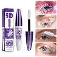 thumbnail image 4 of White Or Black Volume Lash Masacara 5DSilk Fiber Lash Colored Masacara Water Proof Long Lasting Eyelash SmudgeProof Volume Lengthening Defining Curling Color Cosmetics Make up Kits Adult, 4 of 4