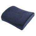 thumbnail image 2 of Almohada De Apoyo Lumbar, Diseño Ergonómico, Cómodo Cojín Lumbar De Espuma Viscoelástica, Cinturón Elástico, Color Puro Para Oficina Para El Hogar, 2 of 7