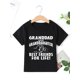 thumbnail image 1 of "Abuelo y nieta, mejores amigos para siempre" - Camiseta de manga corta de verano para niña, informal, de algodón, lavable a máquina, 1 of 6