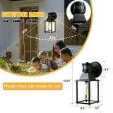 Outdoor Wall Lights Motion Sensor Black Waterproof Outdoor Porch Light For Front Door Garage Entryway Patio