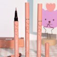 thumbnail image 4 of Delineador de ojos líquido mate, 4 colores, resistente al agua, duradero, colorido, rojo, marrón, secado rápido, lápiz delineador de ojos, cosméticos de maquillaje de ojos, 4 of 5
