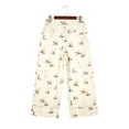 thumbnail image 5 of TinyCribz Chic Western Mallard Print Jeans for Women - Beige Casual Cotton Blend Shift Denim 16, 5 of 12