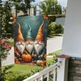 thumbnail image 4 of Autumn Gnome Garden Flag 12x18 Inch Double Sided Fall Harvest Gnomes With Pumpkins Yard Flag Outdoor Seasonal Farmhouse Decor Patio Lawn Thanksgiving Halloween Decorations, 4 of 8