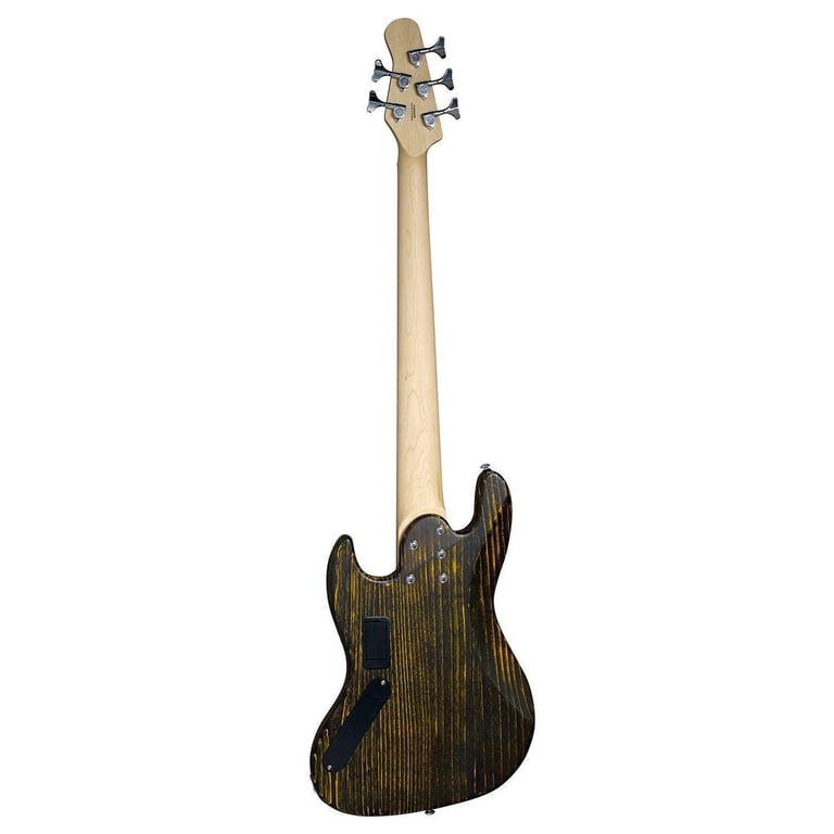 Michael Kelly Element 5OP 5-String Bass Guitar (Trans Yellow
