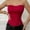 Wine, variant on Abomasnow Corset Tops for Women Vintage Strapless Push Up Boned Bodyshaper Tops Fashion Back Zipper Waist Shapewear Tops with Padded on Clearance