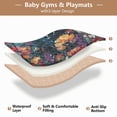thumbnail image 4 of Wobogo Impressionist Black Cat Baby Playmats Extra Large Waterproof Rollable Activity Non Slip Pads for Toddlers 50×50in, 4 of 7