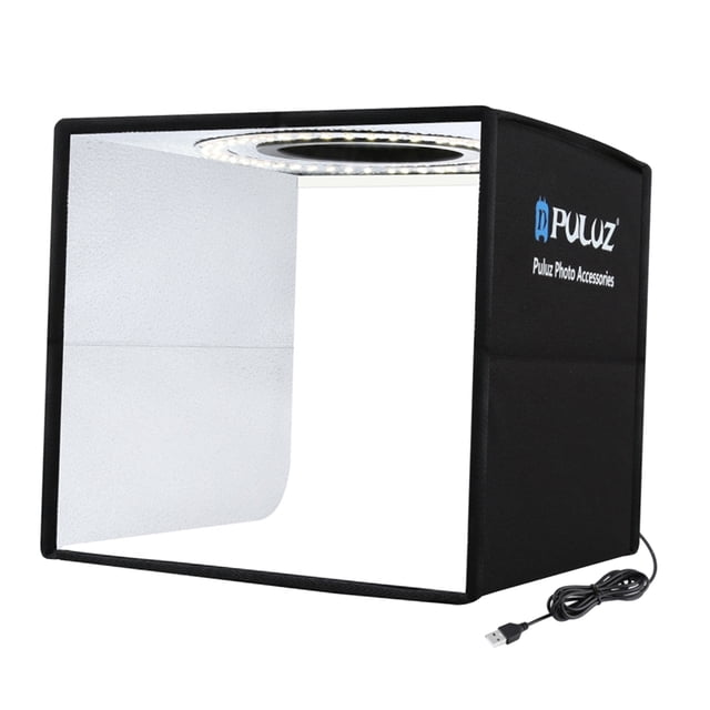 de Carpa de Luz para ía Plegable Brillante de 25 Cm con 6 Fondos para Ahorrar Espacio Sunnimix Mini caja de luz de estudio plegable