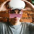 thumbnail image 4 of VR Eye Mask Face Cover Breathable Elastic Sweat Band Accessory for VR Headset, 4 of 8