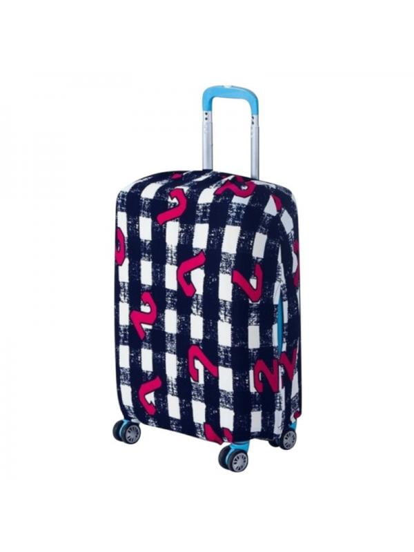 Dark Bright Bowling Washable Foldable Luggage Cover Protector Fits 18-21 Inch Suitcase Covers