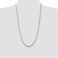 thumbnail image 4 of 925 Sterling Silver Rope Chain Styles Necklace 3 mm Diamond-cut 28 inch, 4 of 4
