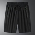 thumbnail image 2 of NIEWTR Men's Hiking Casual Shorts Outdoor Casual Trousers Drawstring Shorts with Multi Pockets Men's Summer Shorts M,Black, 2 of 7