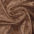 thumbnail image 5 of Ambesonne Abstract Valance Pack of 2, Circular Shapes in Squares, 54"X18", Redwood White Almond, 5 of 5