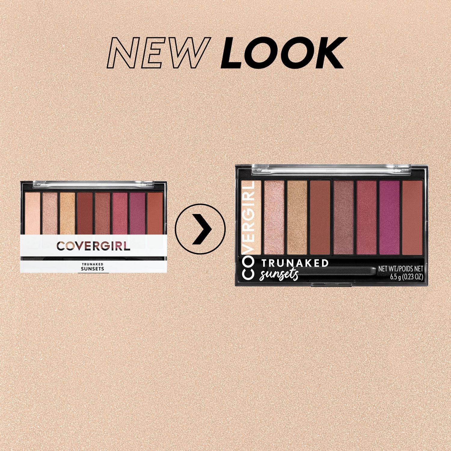 COVERGIRL TruNaked Eyeshadow Palette, Intensely Pigmented, Glitter, Matte & Shimmer Eyeshadows, 100% Cruelty-Free