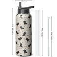thumbnail image 3 of 40oz Vacuum Insulated Dog Water Bottle - Stainless Steel, Double Walled, Leakproof, for Camping Hiking Sports, Keeps Drinks Hot and Cold, Gift for Dog Fans, 3 of 5