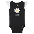 thumbnail image 2 of Gerber Baby Girls Tank Onesies Brand Bodysuits, 4-Pack, 2 of 11