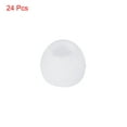 thumbnail image 3 of Uxcell Replacement Silicone Ear Tips Earbuds Bud Earbuds Tips White Middle, 3 of 5