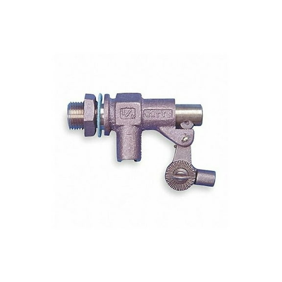 Watts Float Valve,1/2 In,Bronze,Bulkhead Mount HD-500-12