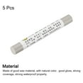 thumbnail image 3 of Uxcell Furniture Repair Crayons Wax Filler Stick, Touch Up Pen Markers, Grey 5 Pack, 3 of 6