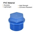 thumbnail image 4 of Uxcell G3/4 Male Threaded Hex Head End Cap Pipe Plug Fitting Blue 6 Pack, 4 of 5