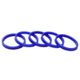 thumbnail image 1 of Anillo de Sello de Aceite Universal Labio UN de Bargains Únicos Sello de Eje Rotativo 75x85x10mm Alta Presión TPU Azul 5 Pcs, 1 of 7