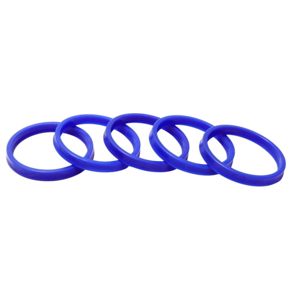 Anillo de Sello de Aceite Universal Labio UN de Bargains Únicos Sello de Eje Rotativo 75x85x10mm Alta Presión TPU Azul 5 Pcs