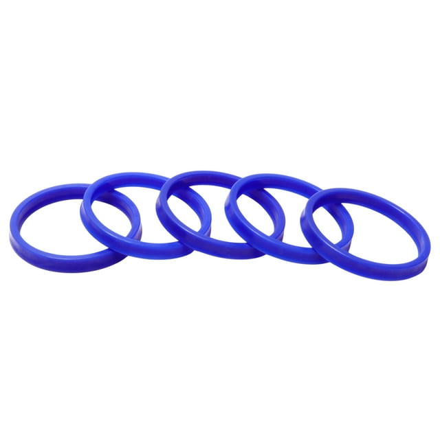 Anillo de Sello de Aceite Universal Labio UN de Bargains Únicos Sello de Eje Rotativo 75x85x10mm Alta Presión TPU Azul 5 Pcs
