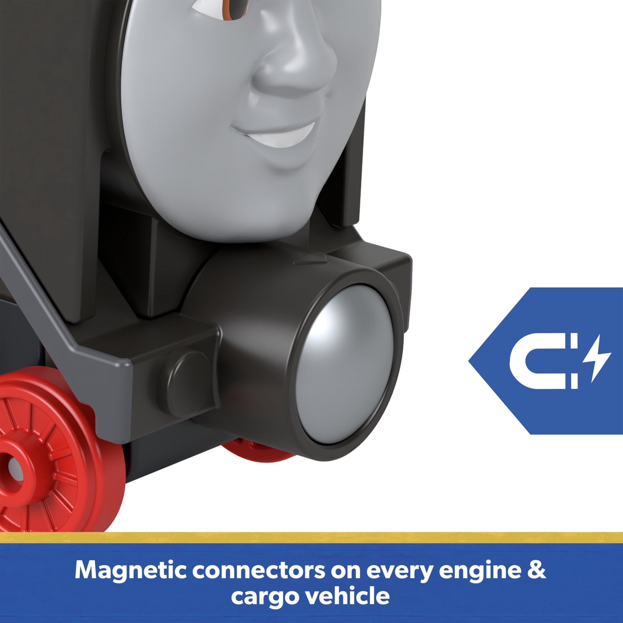 Thomas & Friends by Fisher-Price Die-Cast Hiro Engine & Tender, Toy Train 2-Pack for Preschoolers