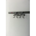 thumbnail image 4 of Rubbermaid Garage FastTrack Rail Dual Handle Hook Bundle, 2-Pack, Satin Nickel, 4 of 9