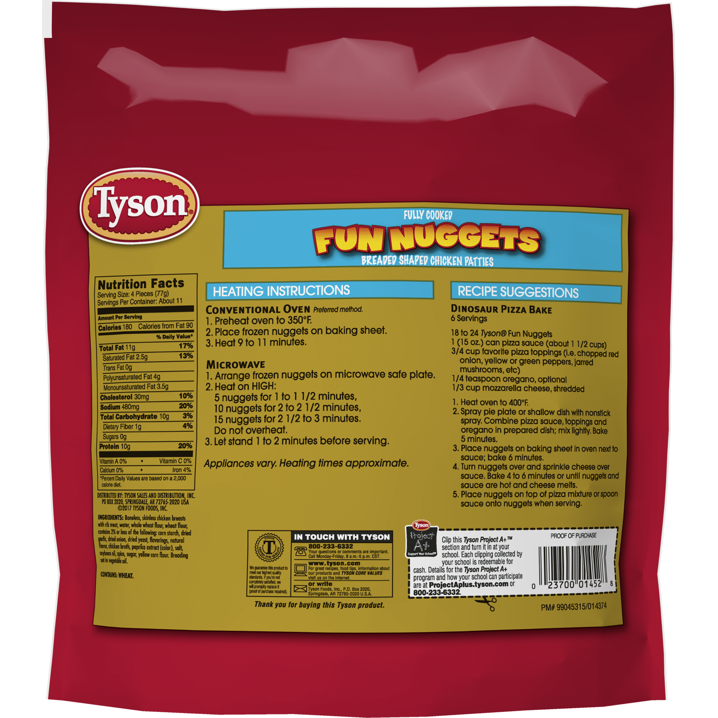 Tyson Nutrition Info Besto Blog
