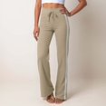 thumbnail image 2 of Black Leggings Women Tummy Control Running Tights Yoga Pants Compression Gym Workout Spring Summer Sports Clothes Khaki XXXL, 2 of 4