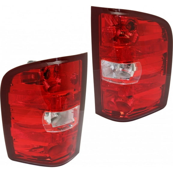 For Chevy Silverado Hybrid Tail Light Assembly 2010 2011 Driver and Passenger Side Pair For GM2800249 | 20840271