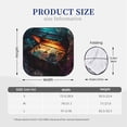 thumbnail image 3 of Fotbe Underwater Treasure Chest Juego de 2 Piezas de Parasoles para Parabrisas | Bloqueador Solar para Auto | Accesorios Plegables para Protección Solar Interior-Small, 3 of 6