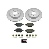 Rear Brake Pad and Rotor Kit - Compatible with 2018 - 2022 Chevy Trax 2019 2020 2021