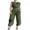 Green, variant on CHICME Womens Summer One Piece Jumpsuit Sleeveless Dressy Jumpsuits High Slit Casual Overalls for Vacation Evening Wear Green-S