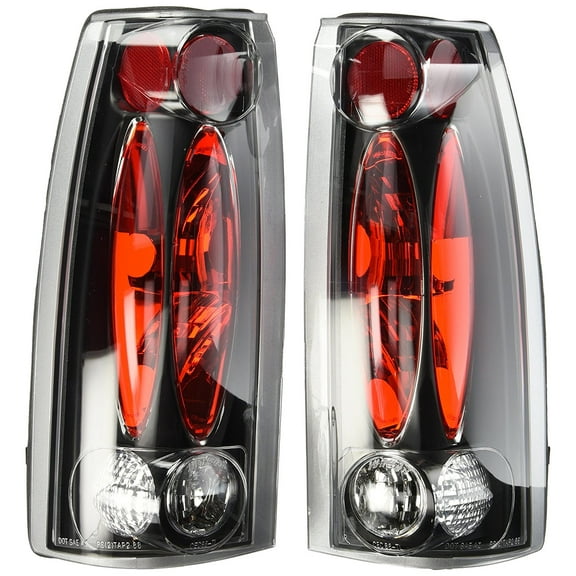 Spec-D Tuning LT-C1088JM-TM Gmc/Chevy C/K 1500 2500 3500 Pickup Black Altezza Tail Lights