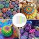 thumbnail image 5 of 26X Conjunto de Herramientas de Puntos de Mandala para Pintar Rocas,Kit de Puntos de Pintura, de Acrílico, Herramienta de Taladro de Punta, 5 of 9