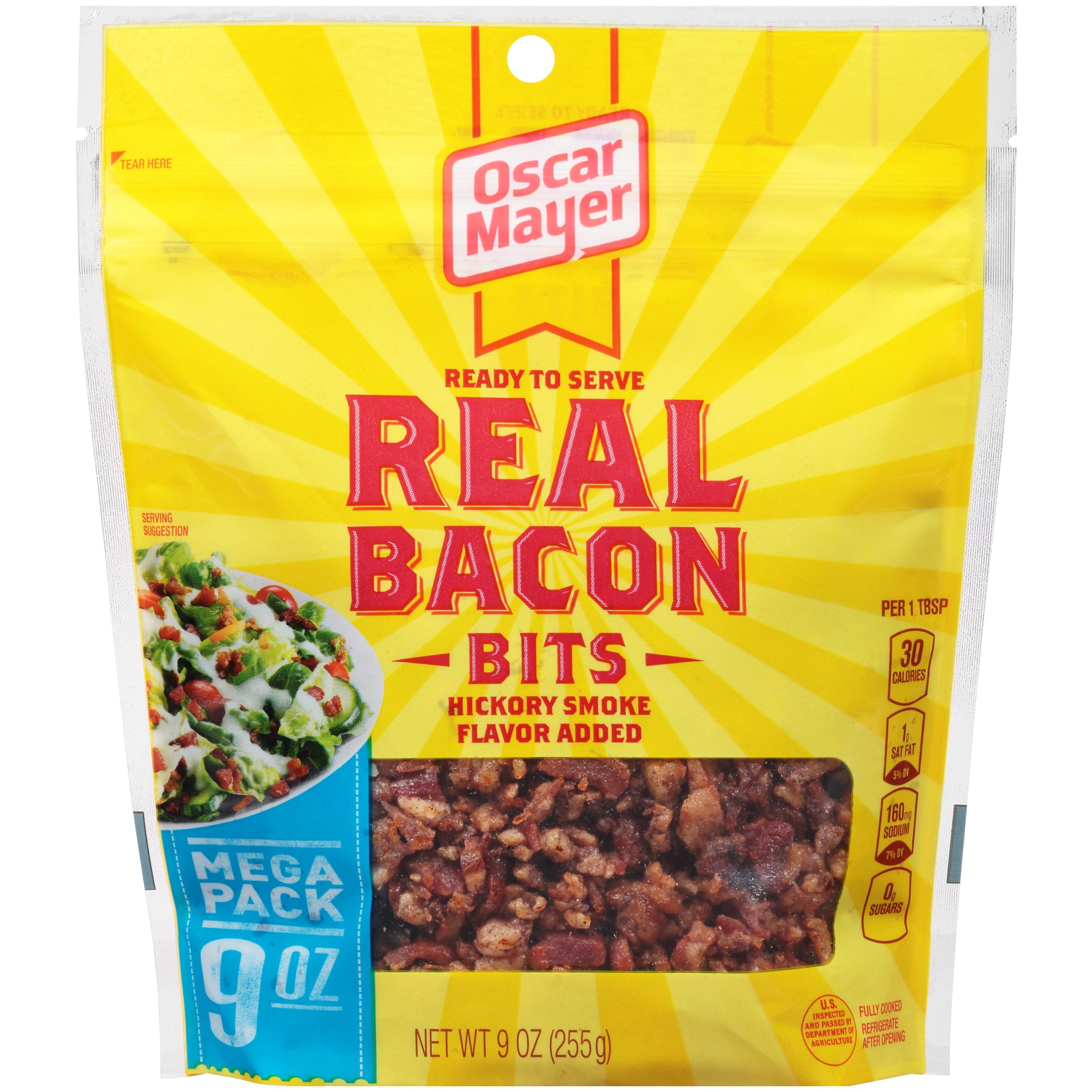 Oscar Mayer Real Bacon Bits 9 oz. Pouch by Kraft Heinz Foods Company