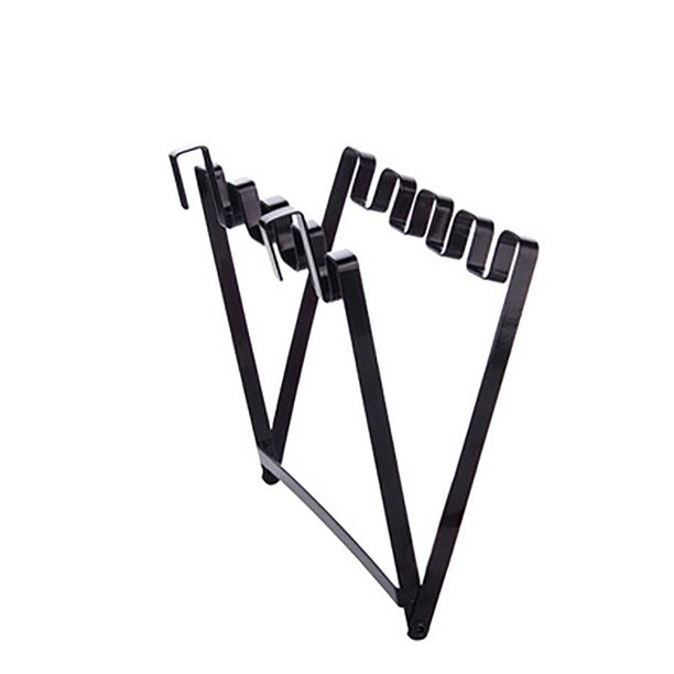 Foldable Iron Garbage Bag Hanging Rack Kitchen Rubbish Bag Cupboard