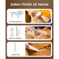 thumbnail image 2 of Dog Grooming Vacuum, 15000Pa Pet Vacuum Kit Shedding 99% Pet Hair, Dog Grooming Clippers with Trimmer Nail Grinder, ≤ 59dB Quiet Brush with 6 Tools, 2L Canister for Home Cleaning,Cozy  2, 2 of 7