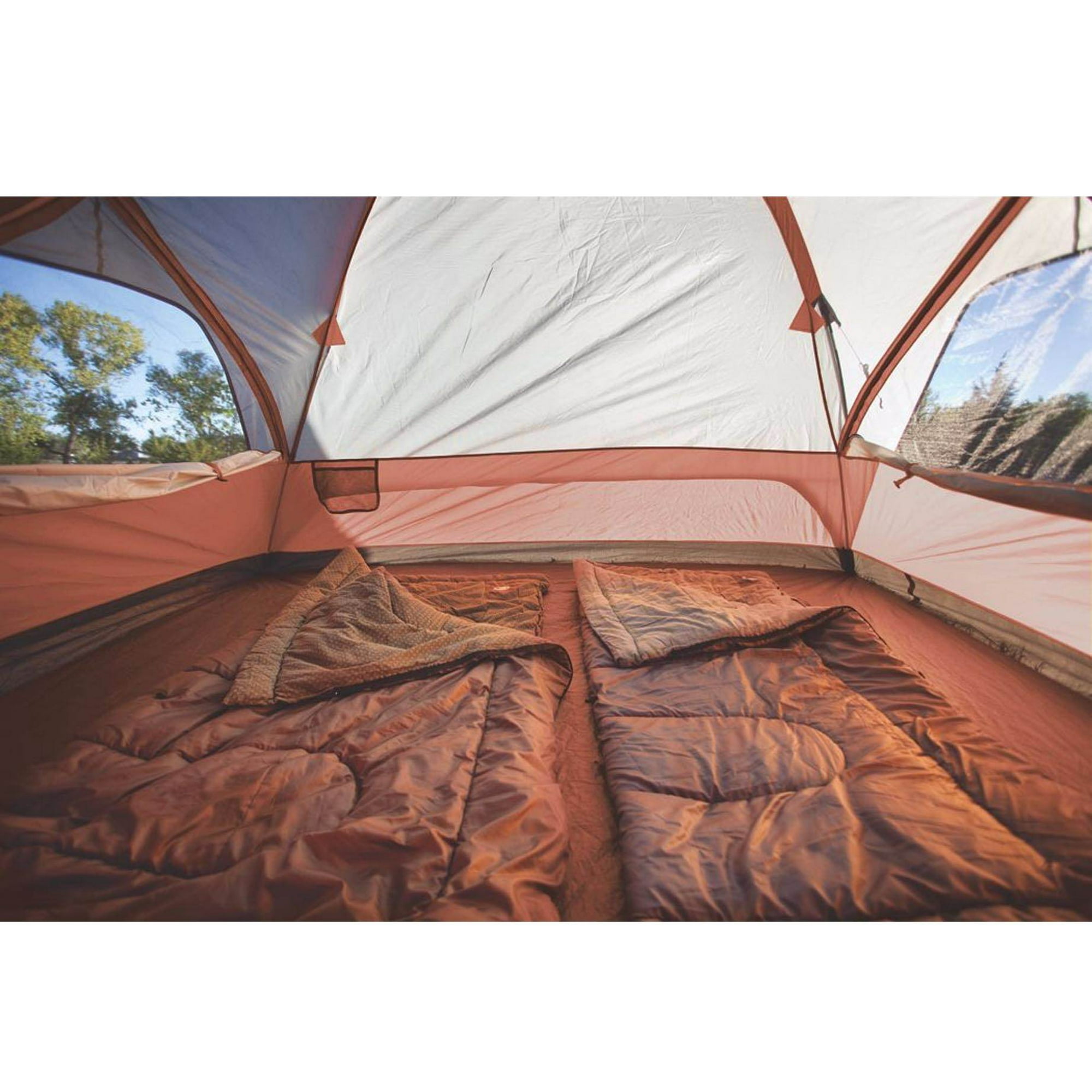 NEW! Coleman Evanston 4 Person Family Camping Tent w/ Screened